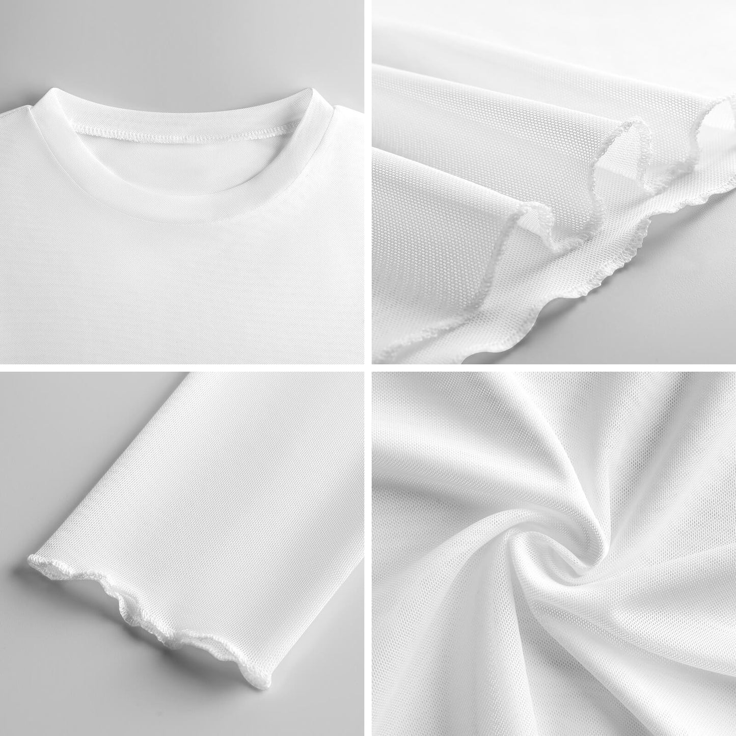 Baha Ranch Roping Cowboy Long Sleeve Mesh Top