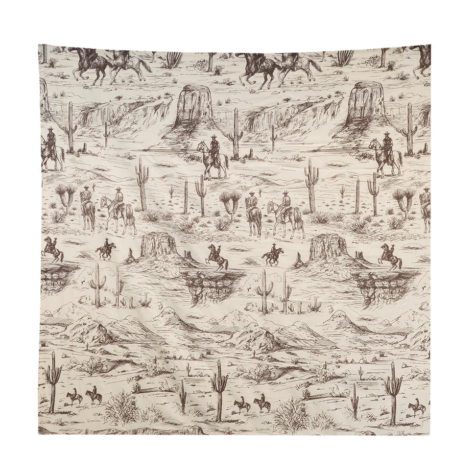 Hey Cowboy Shower Curtain