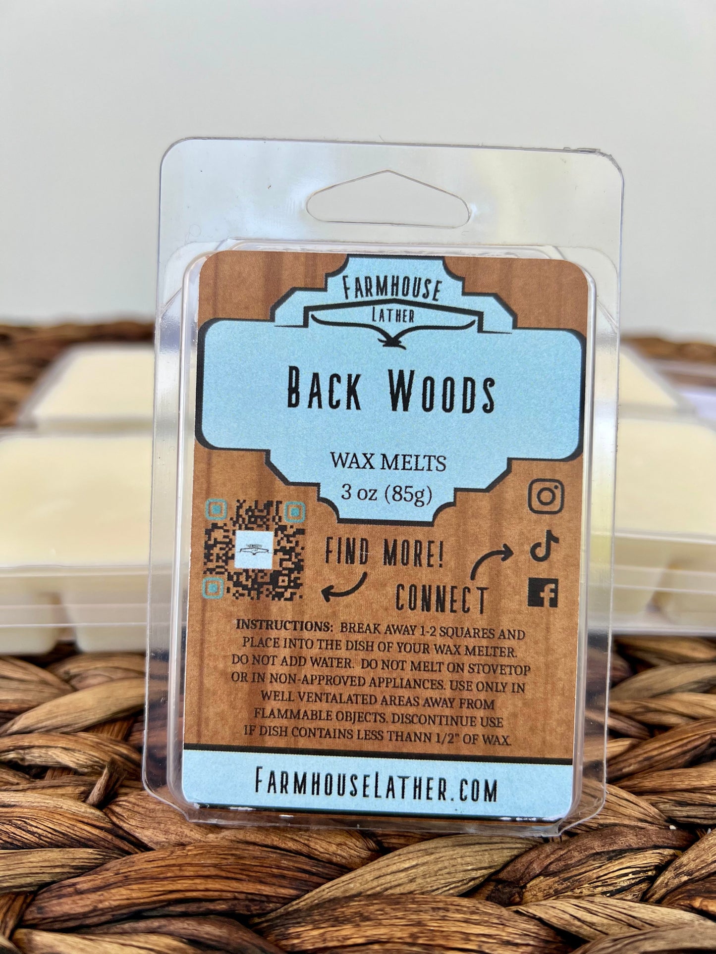Farmhouse Lather Back Woods