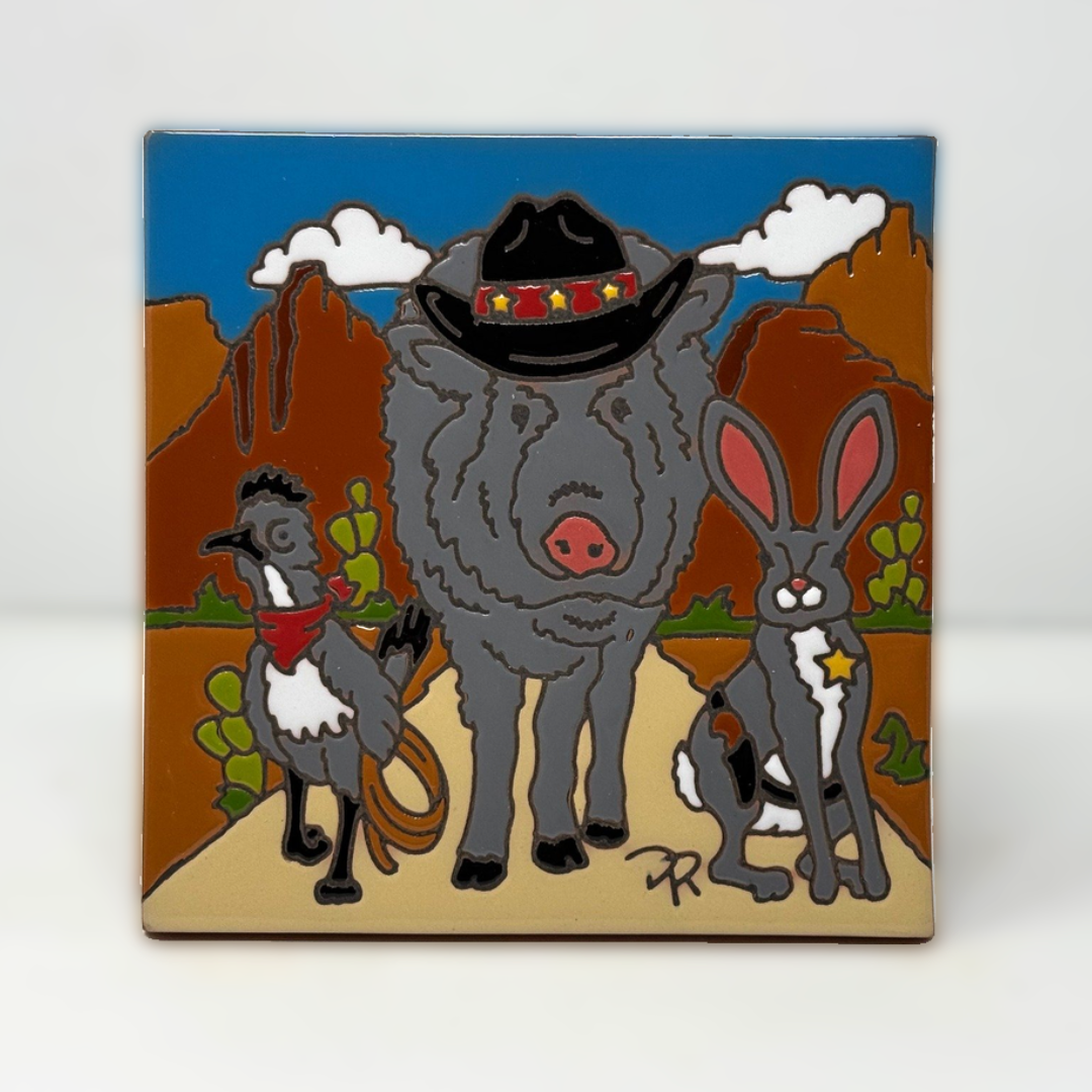 Southwest Desert Posse Tile