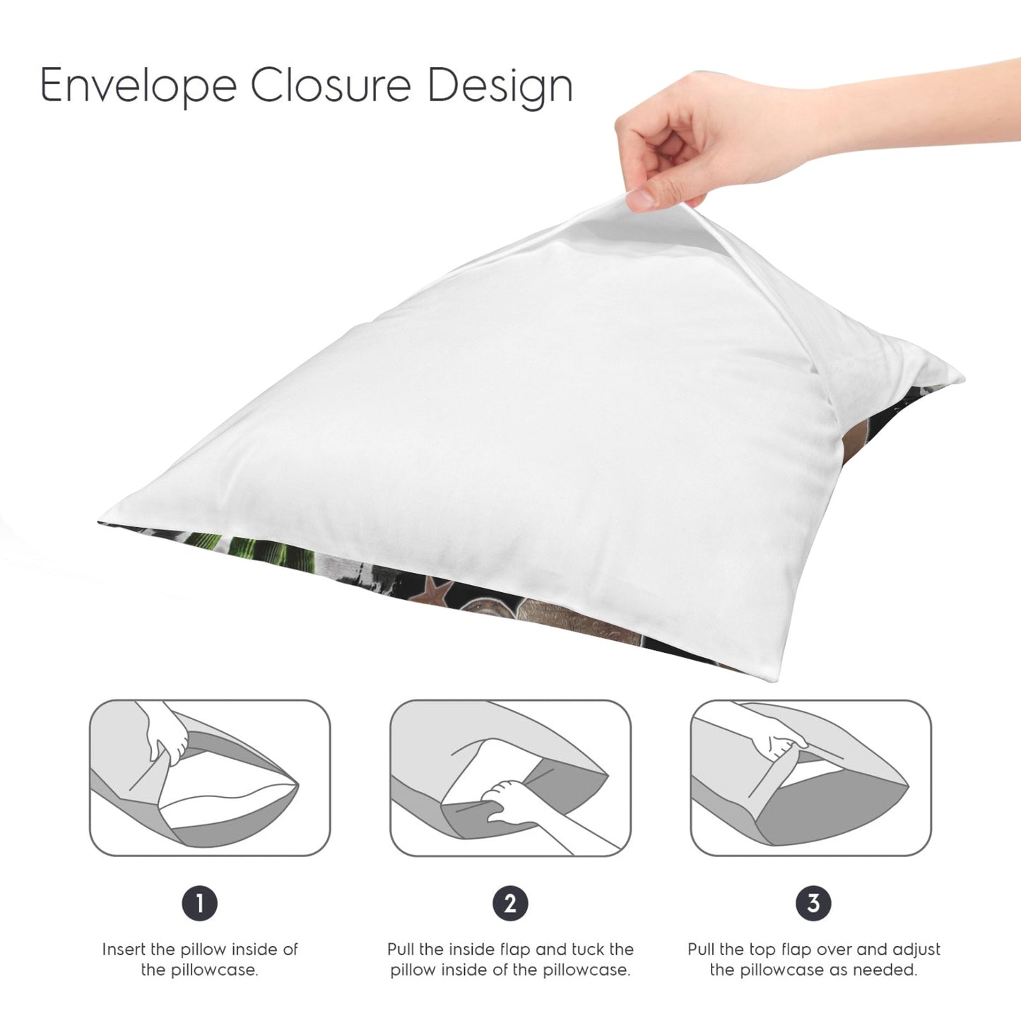 Baha Ranch CUSTOMIZABLE Velvety Soft Memorial Throw Pillow Case Made in America