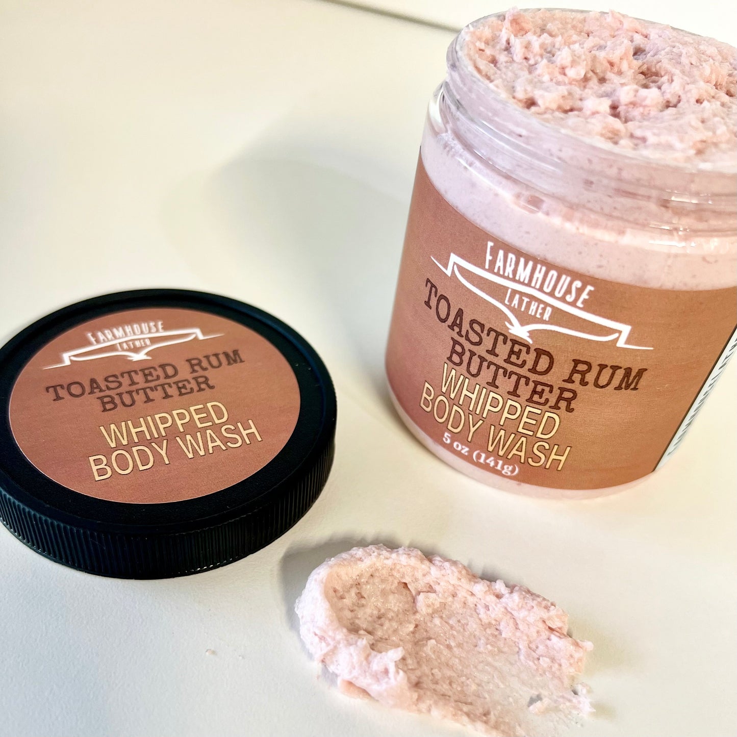 Farmhouse Lather Toasted Rum Buter