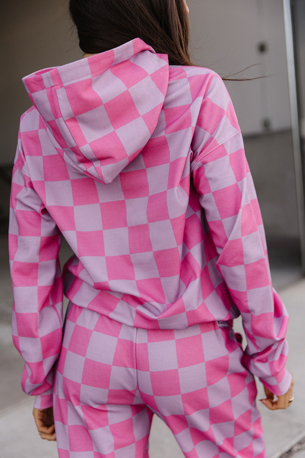 Ampersand Avenue University Hoodie - Rosy Daydream