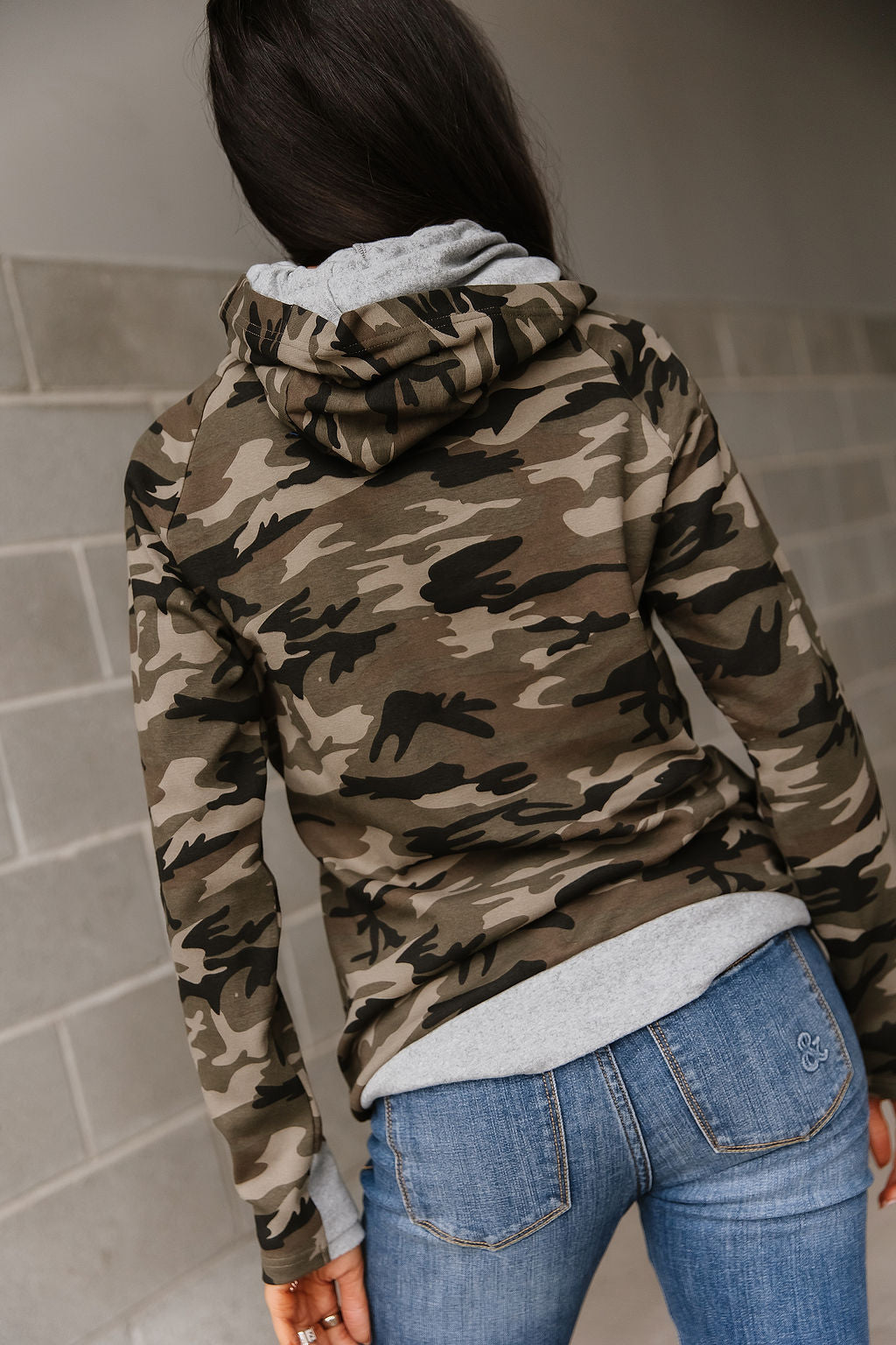 Ampersand Avenue DoubleHood™ Sweatshirt - Carry-On Camo