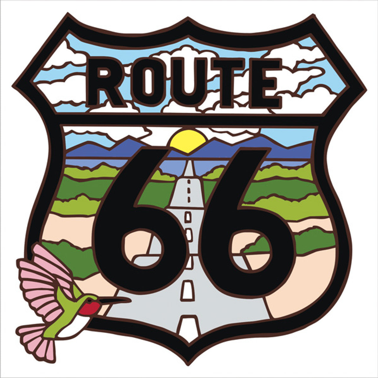 Route 66 Hummer Tile