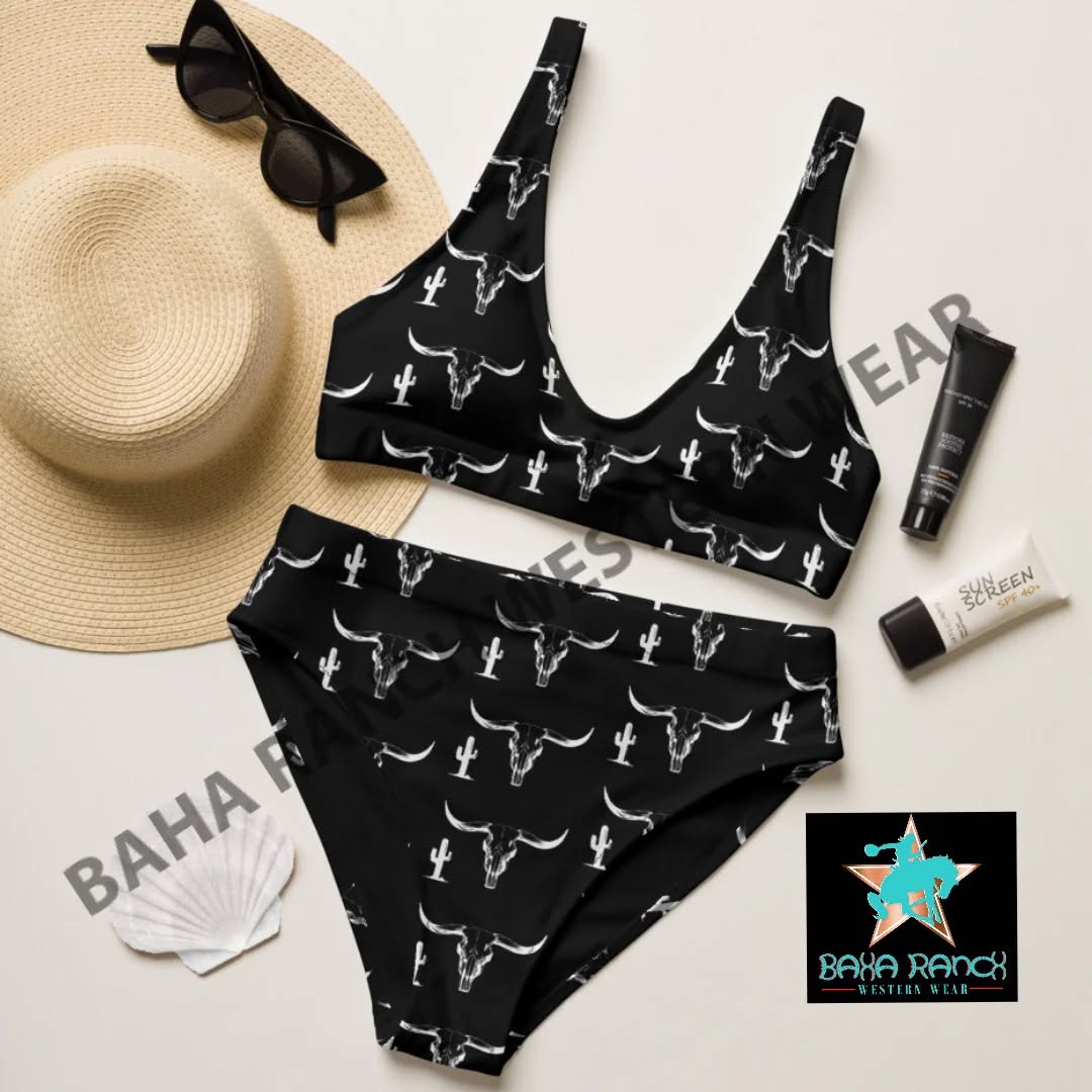 Yeehaw Bullhead Cactus Bikini M