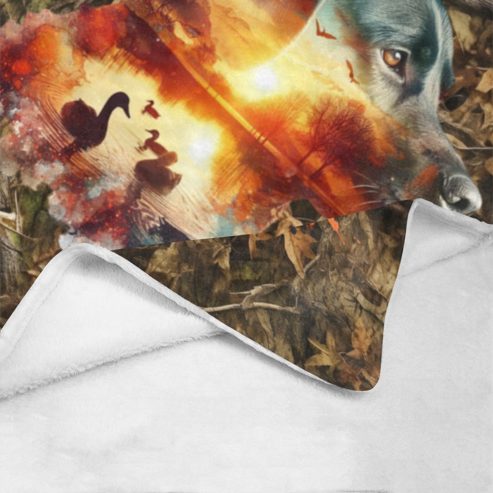 Camo Lab Ultra-Soft Micro Fleece Blanket 60" x 80" Made in America