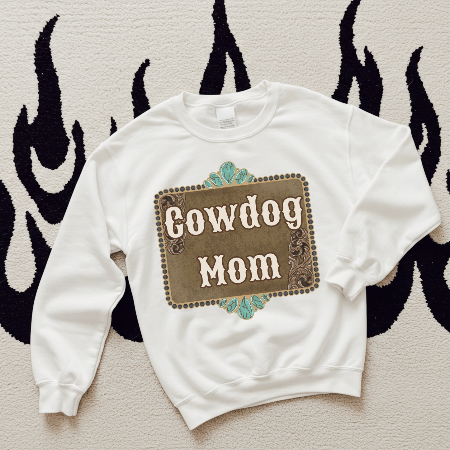 Cowdog Mom Tee or Crewneck