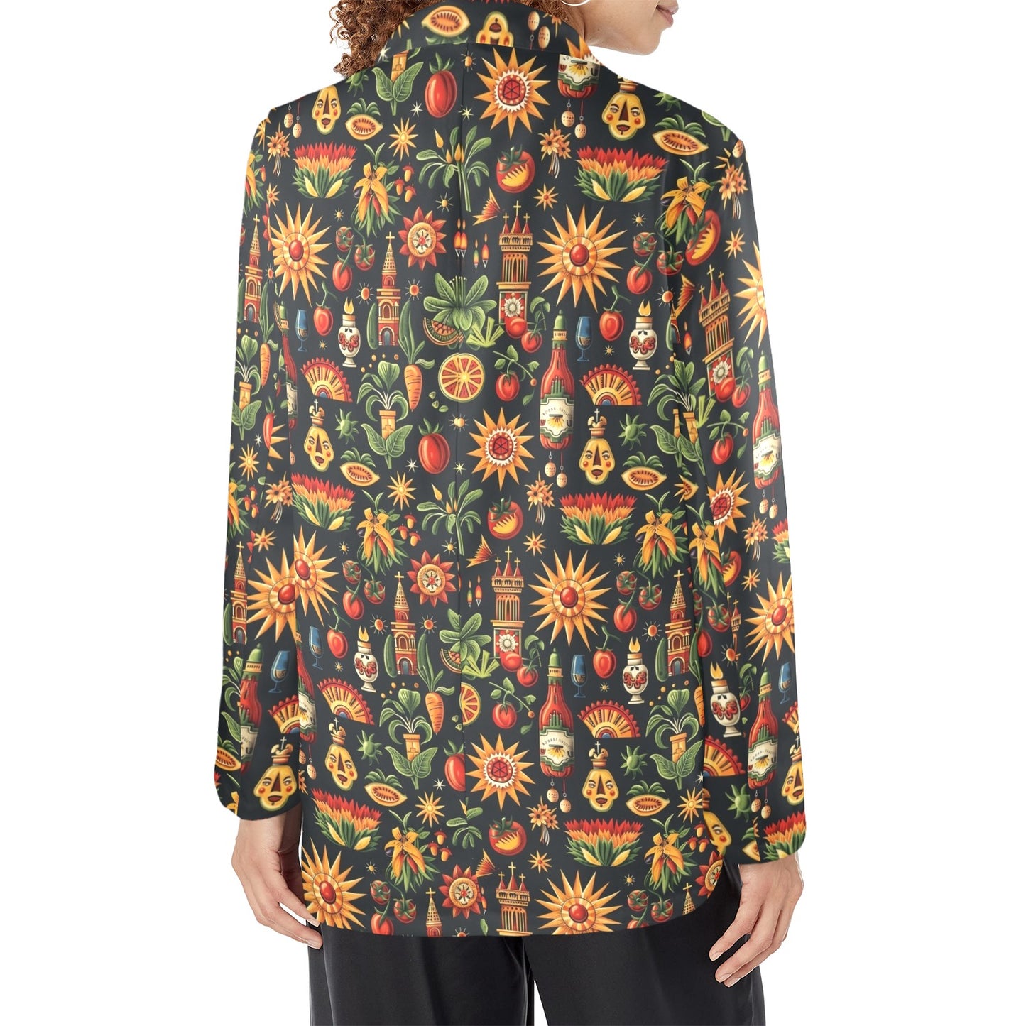 Colores De Mexico - Mexico Culture Blazer