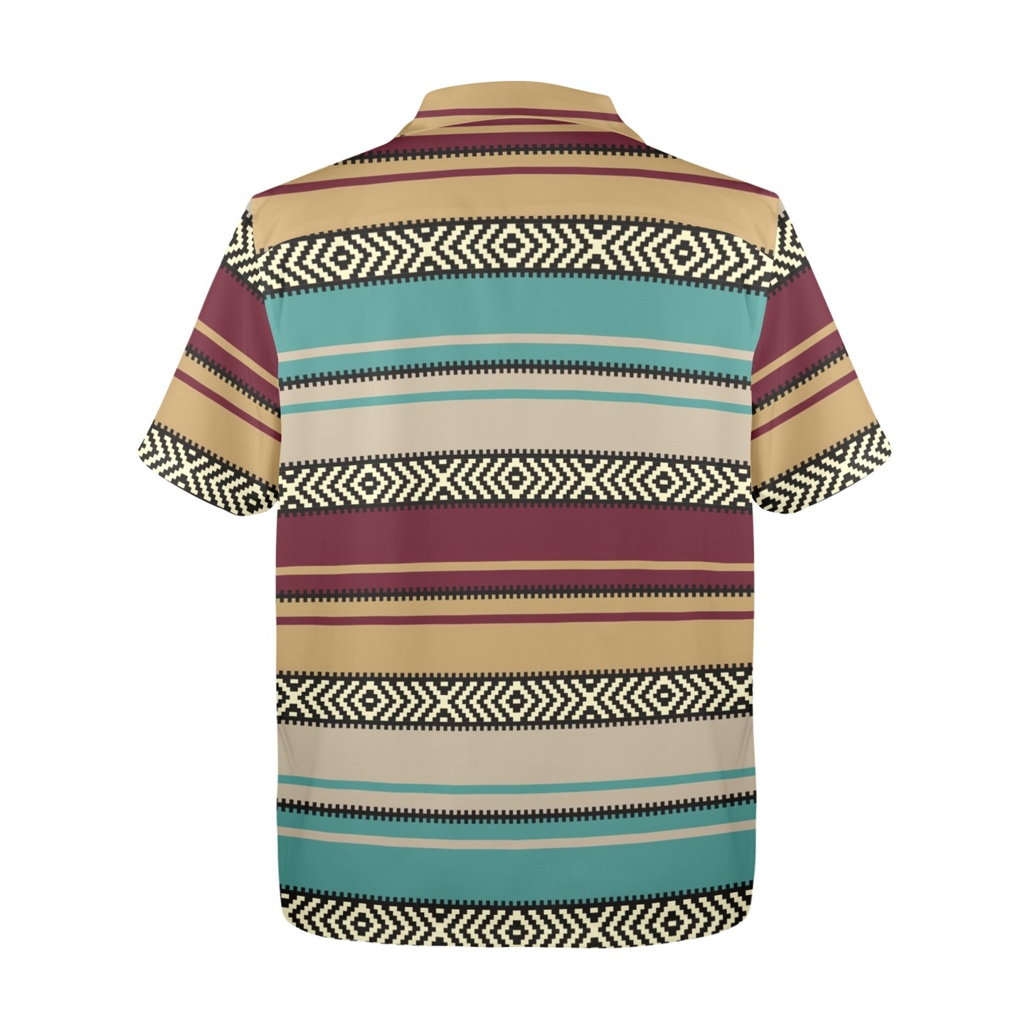 Baha Ranch Southwest Serape Hawaiian Shirt Made in America