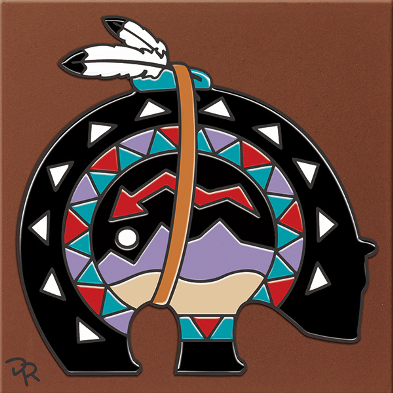 Moon Bear Fetish Tile