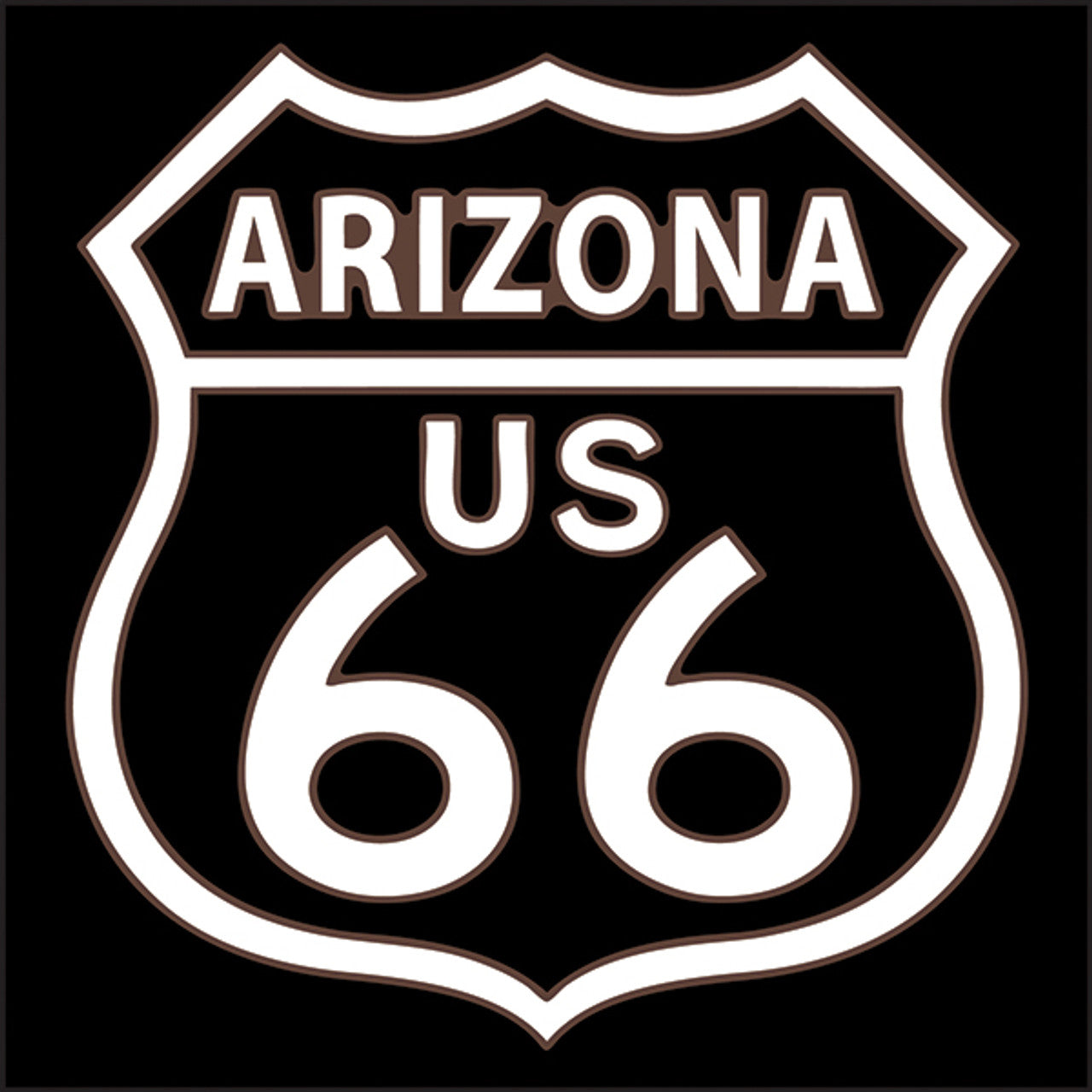 Route 66 Arizona Sign Tile