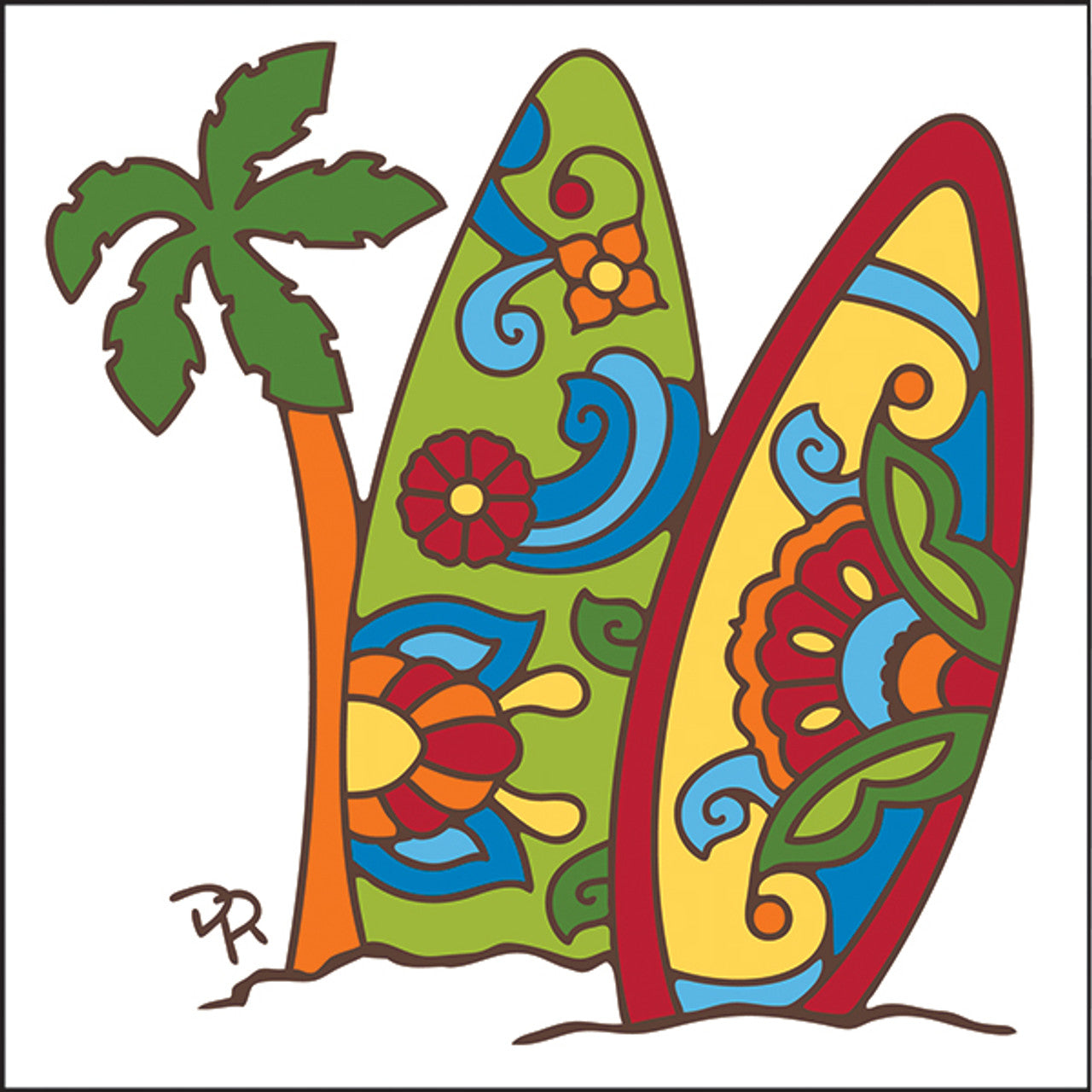 Talavera Surfboards Tile