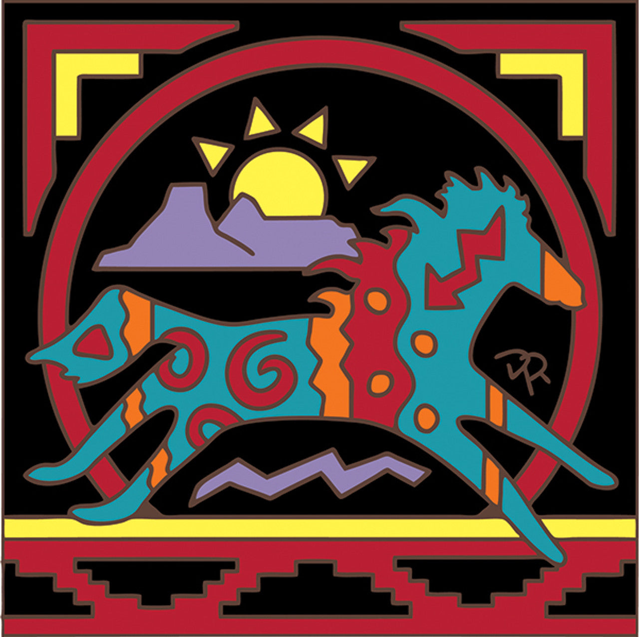 Southwest Pony Tile