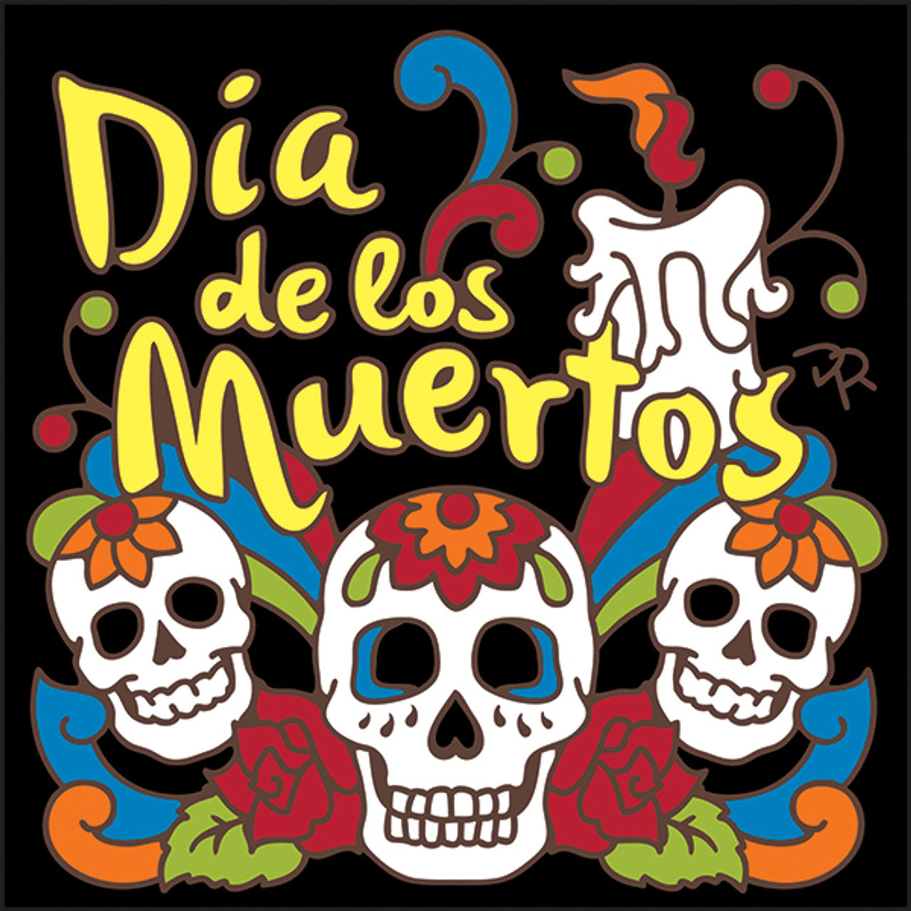 Day of the Dead / Dia De Los Muertos Tile
