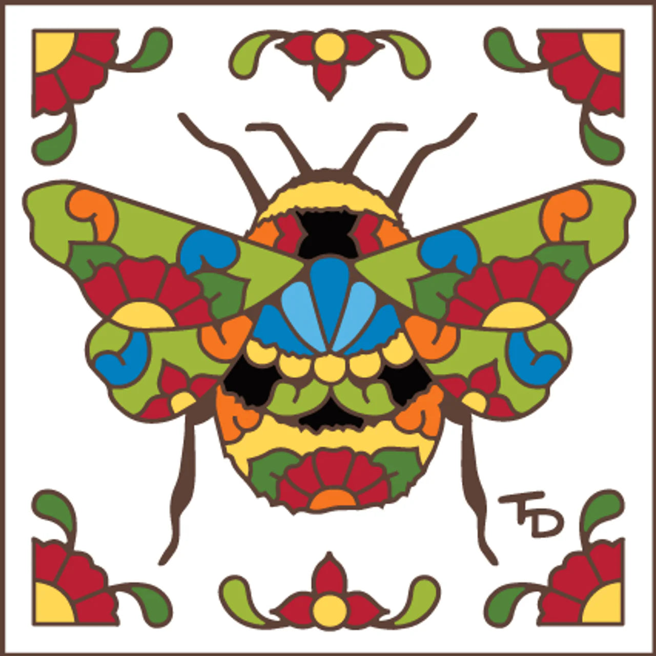 Talavera Bee Tile