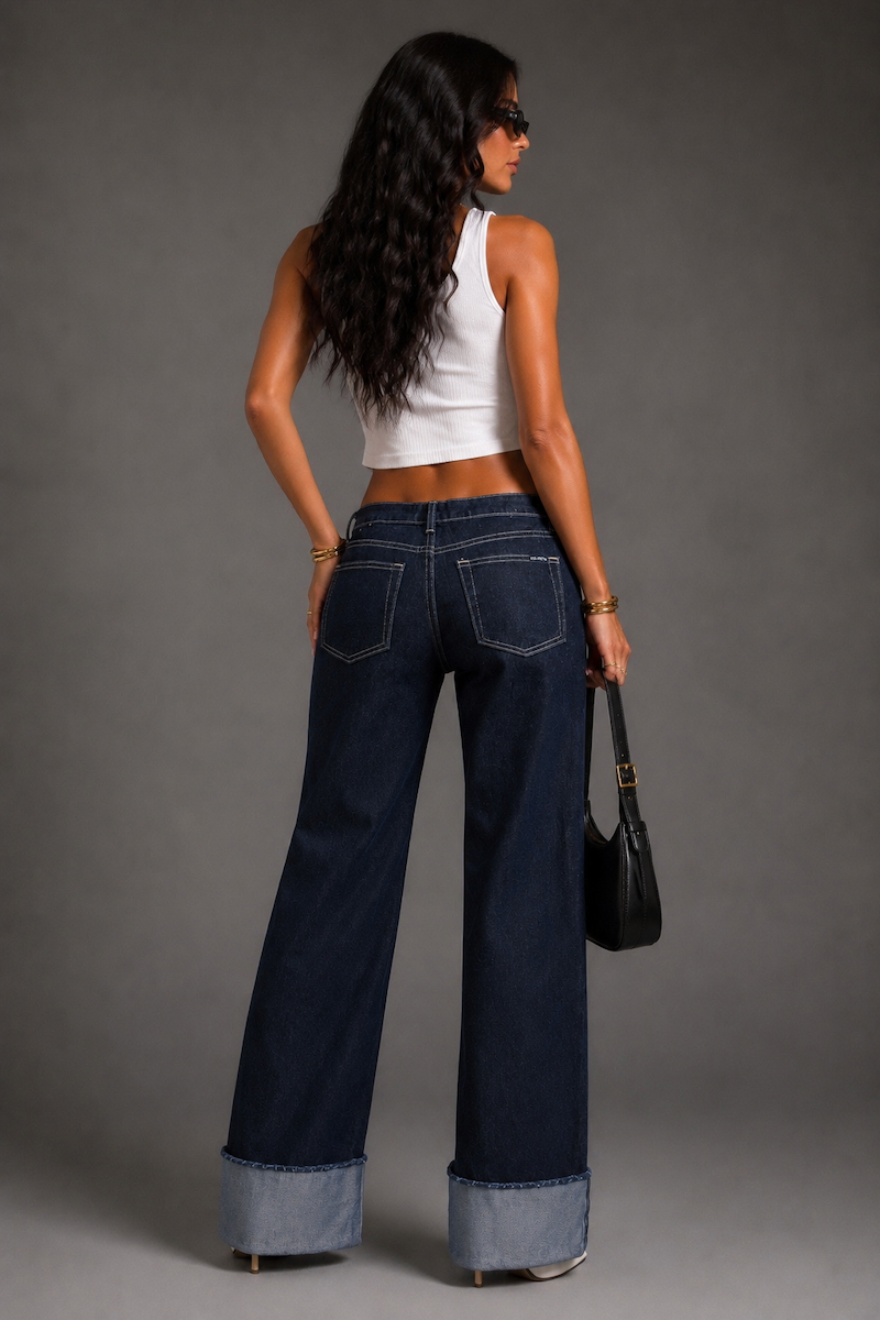 GJG Malibu Outlaw Jean Dark Wash