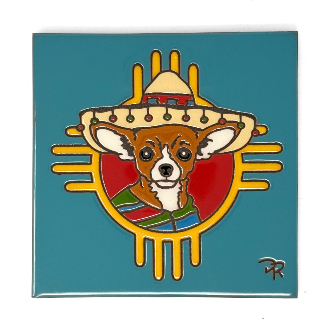 Zia Chihuahua Tile