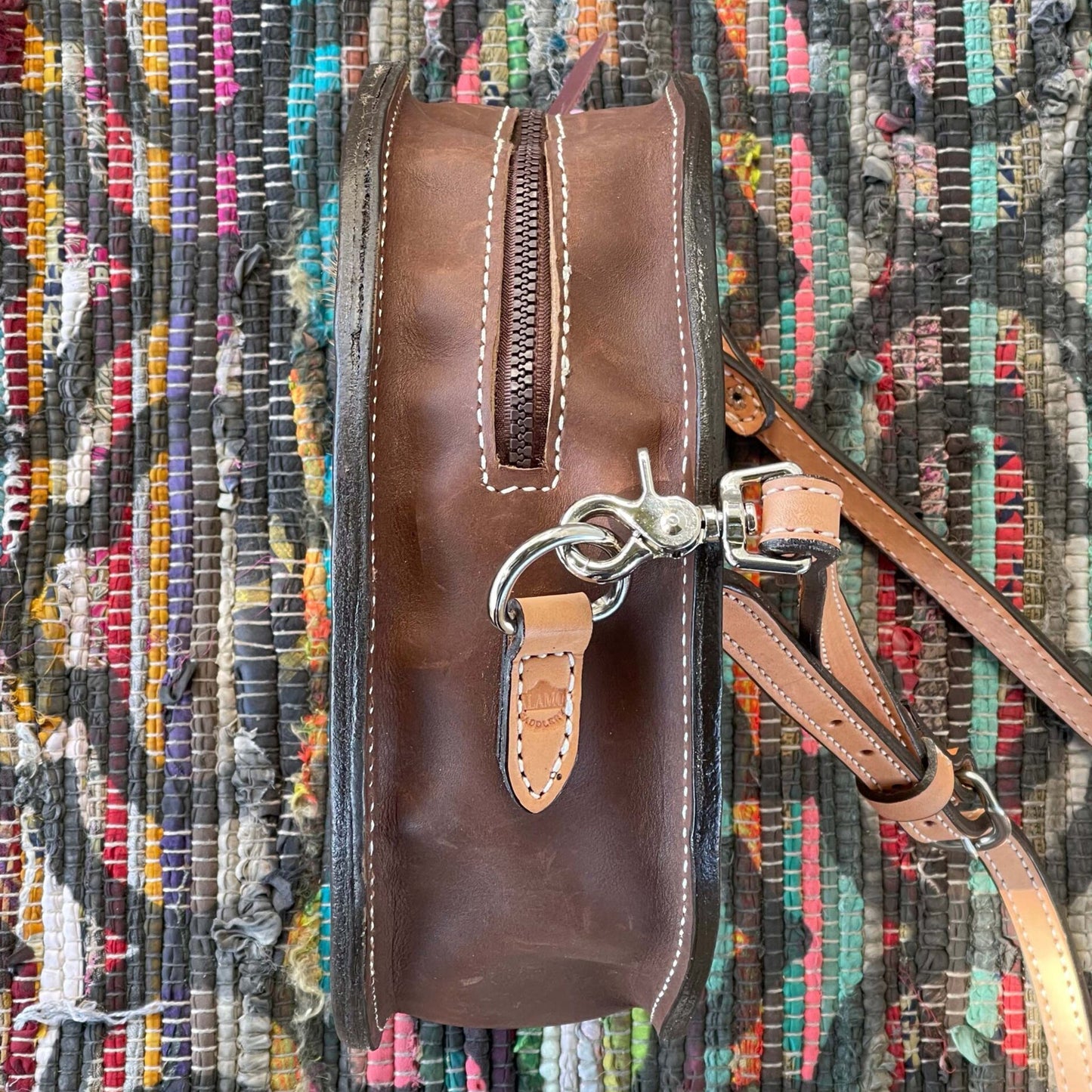 Alamo Saddlery Western rope can handbag