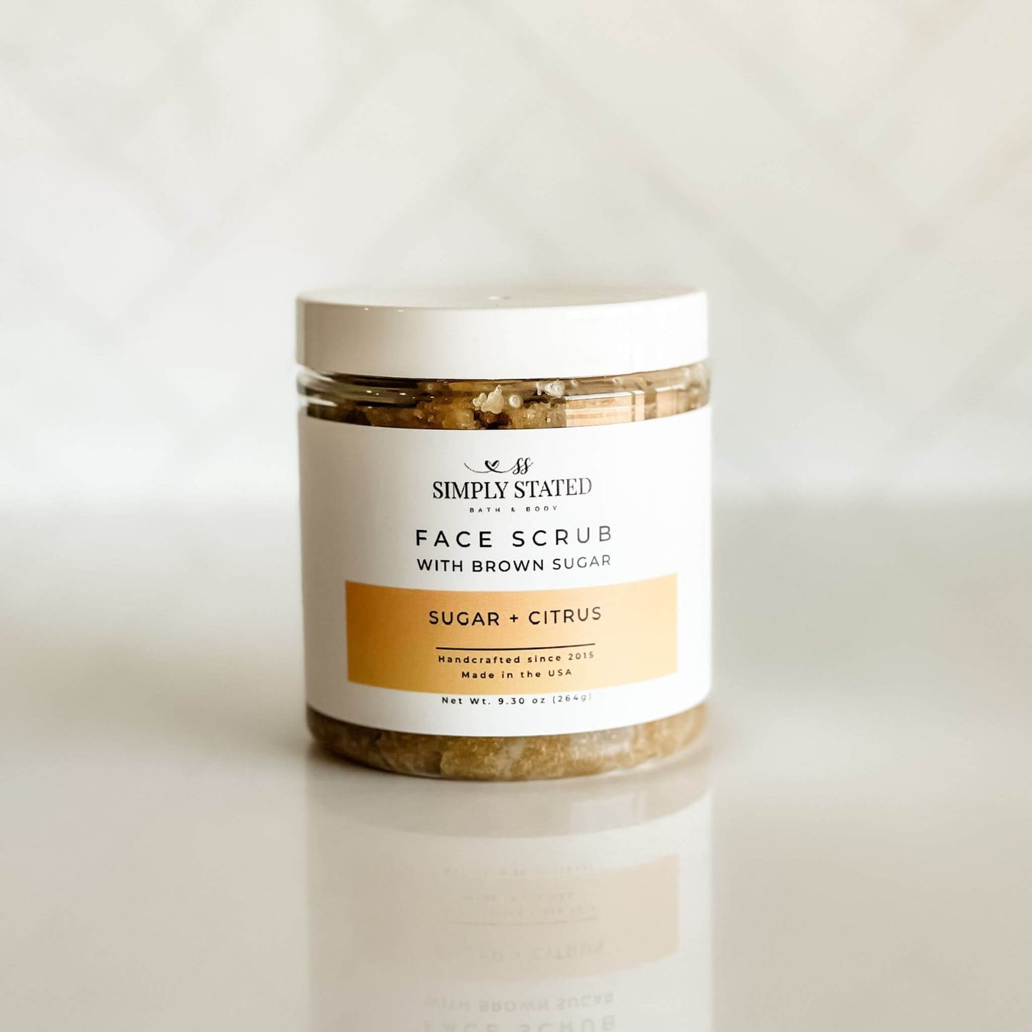 Simply Stated Creations Face Scrub – Natural Exfoliating Breakout Control