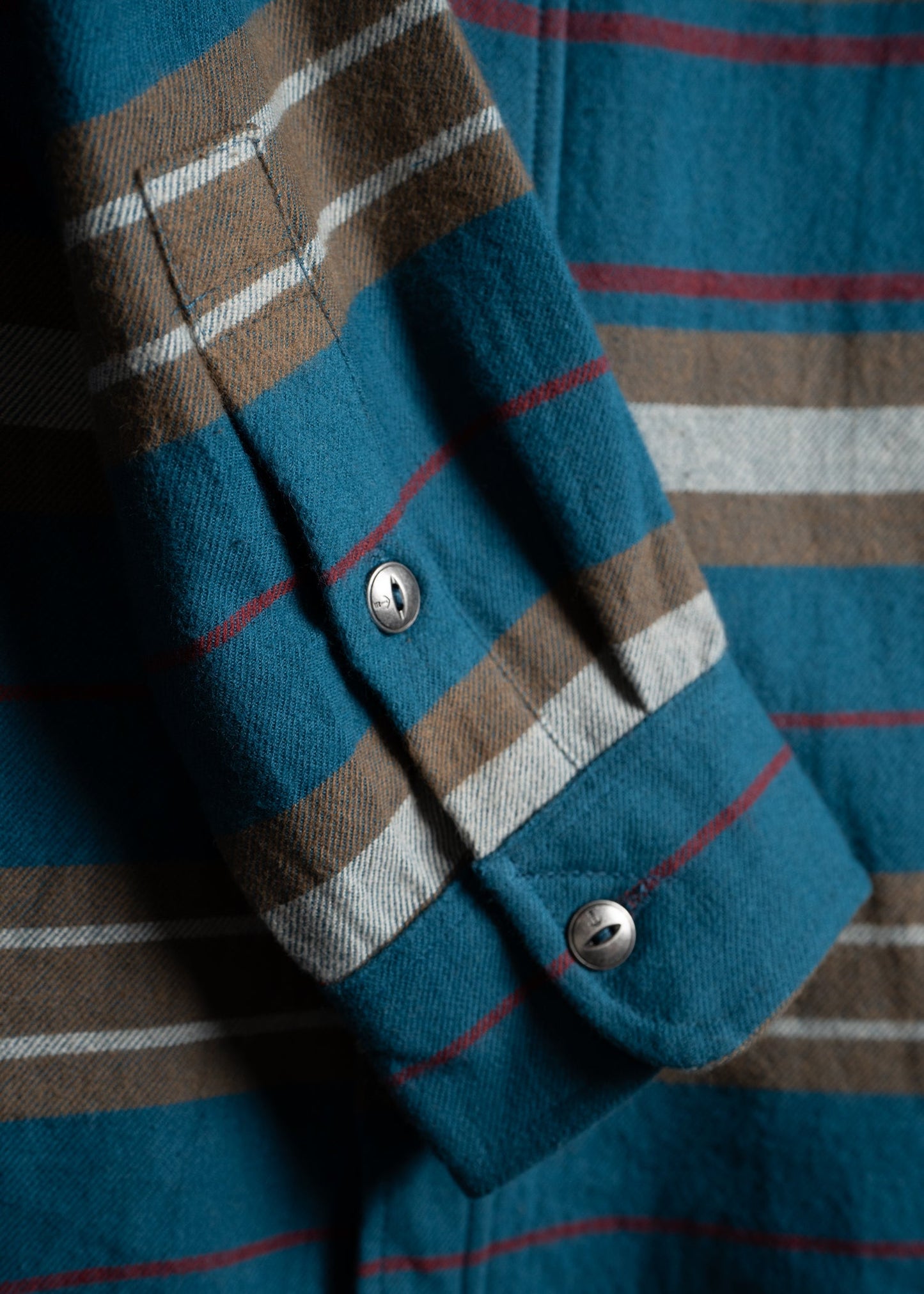 Western Plaid Frontier Shirt Twill