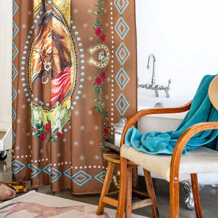 Hold Your Horses Shower Curtain