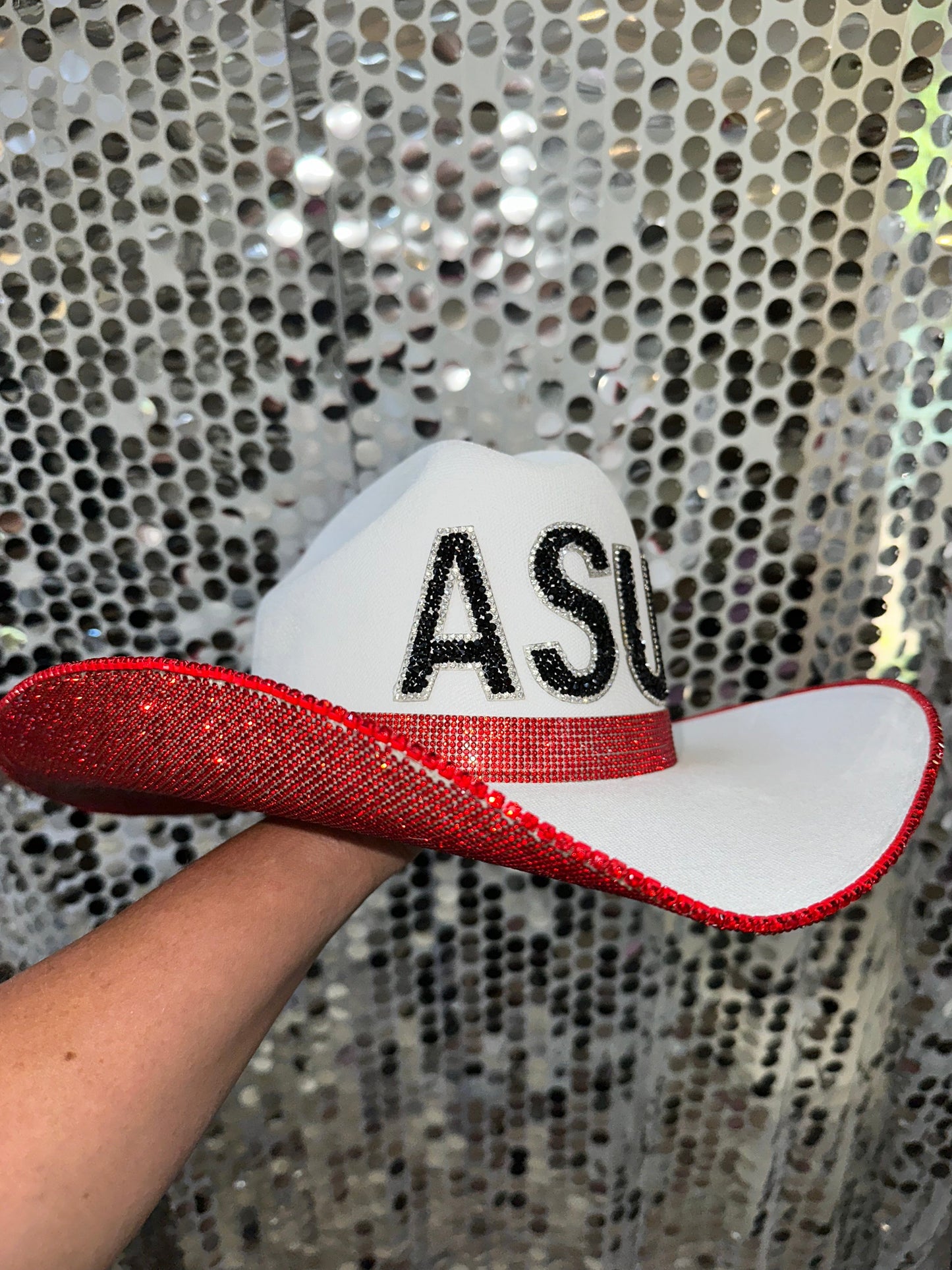 Rhinestone Cowgirls Arkansas State University Red Wolves Hat