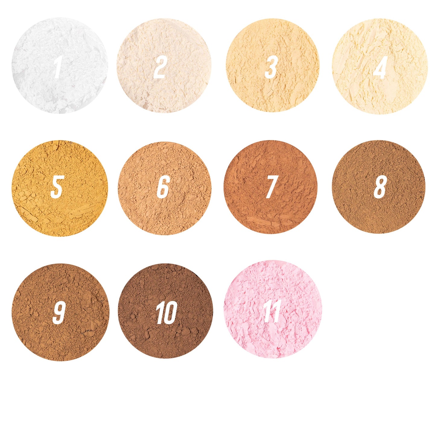 C & D Beauty Satin Face Powders