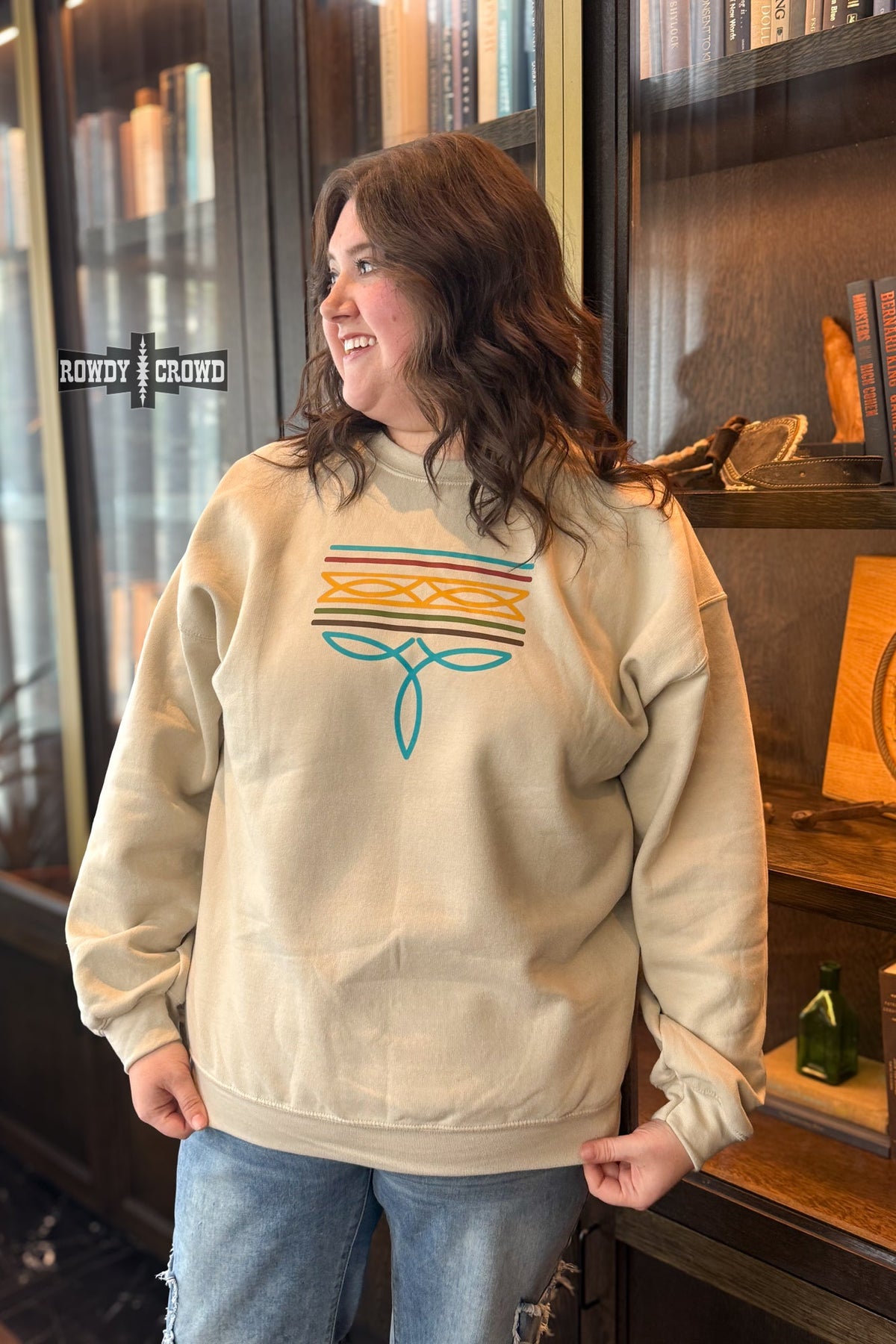 Bonfire Boot Stitch Sweater