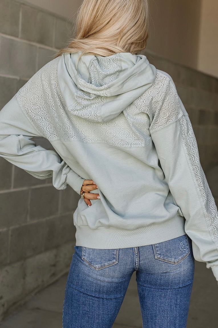 Ampersand Avenue University Hoodie - Wonderstruck Blue