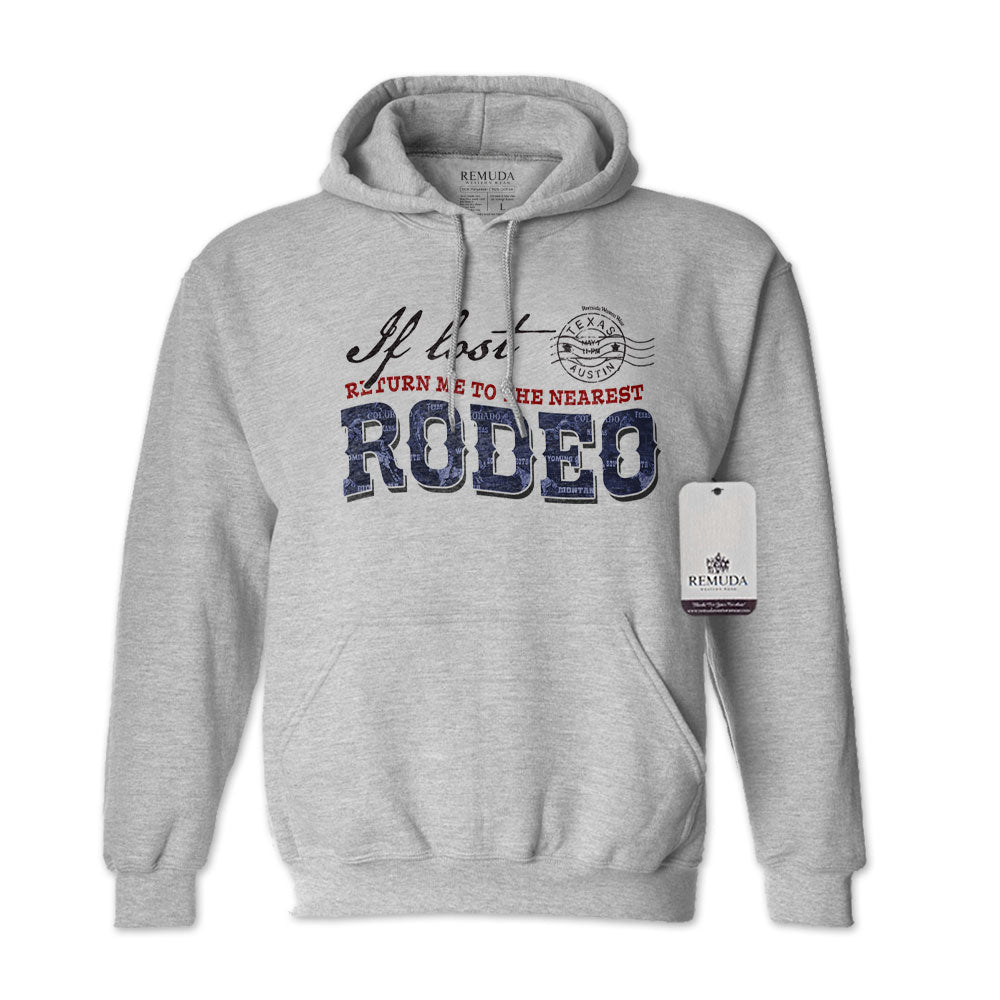 If Lost Return Me To The Nearest Rodeo - Adult Unisex Western Hoodie