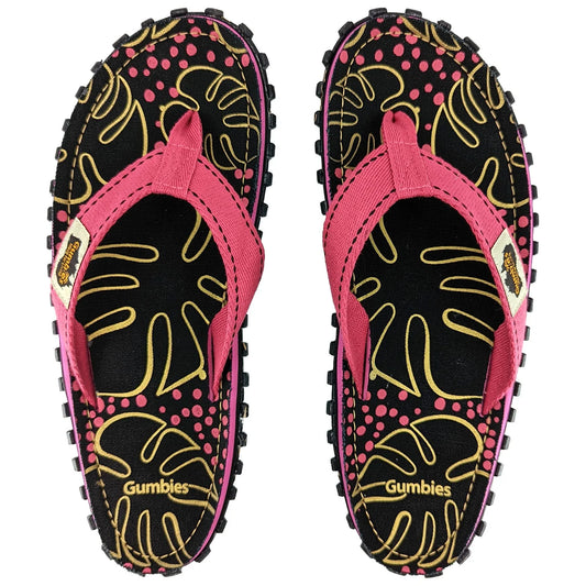 Islander Flip-Flops - Women's - Tropical Black