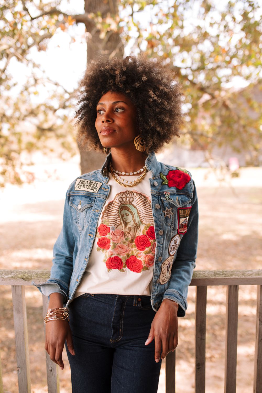 Rodeo Quincy Our Lady of Roses Tee