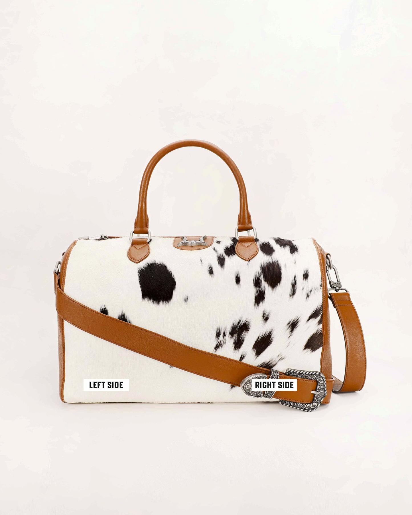 Myra Loyal West LW Silver Standard Medium Duffle Bag