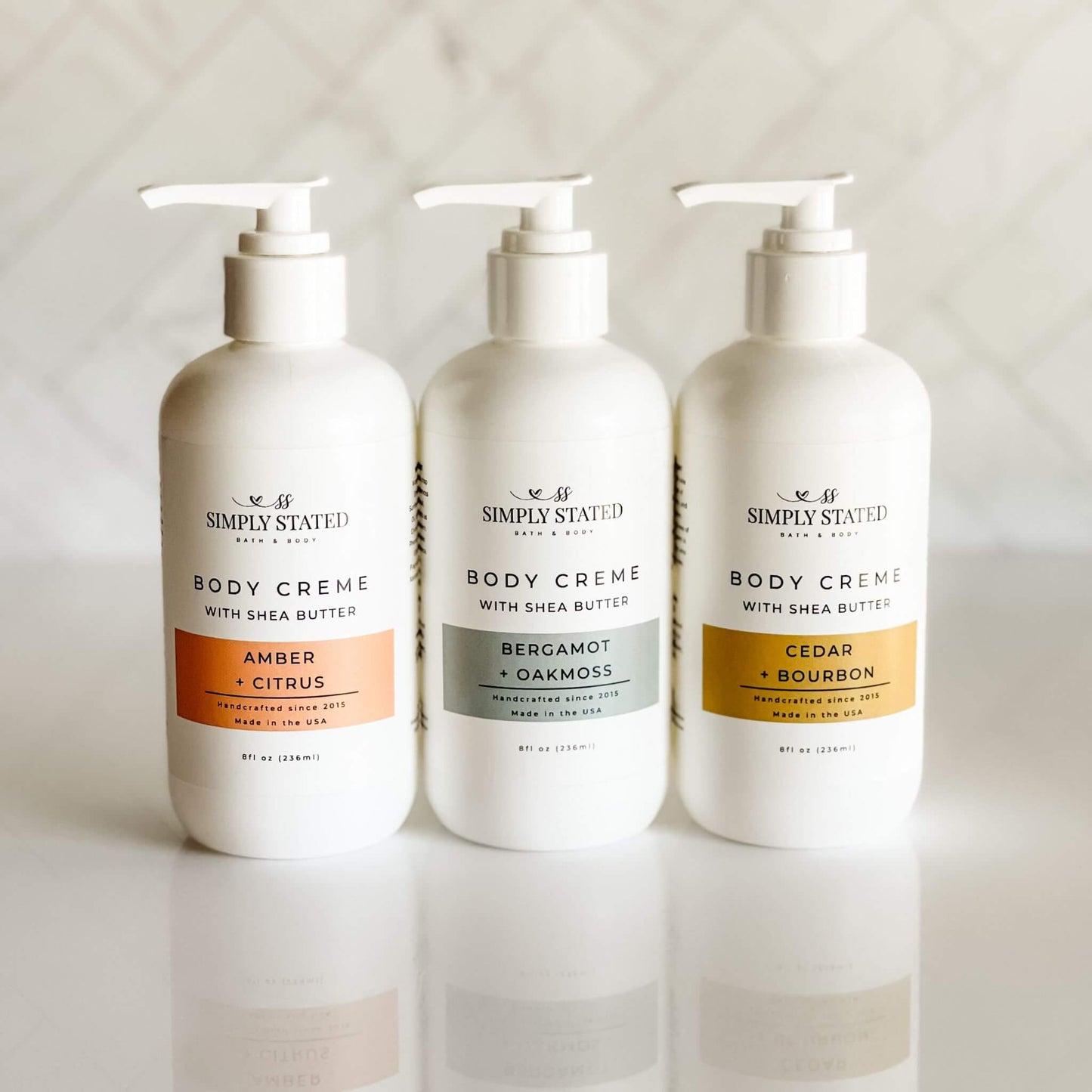 Simply Stated Cedar + Bourbon Men’s Body Creme