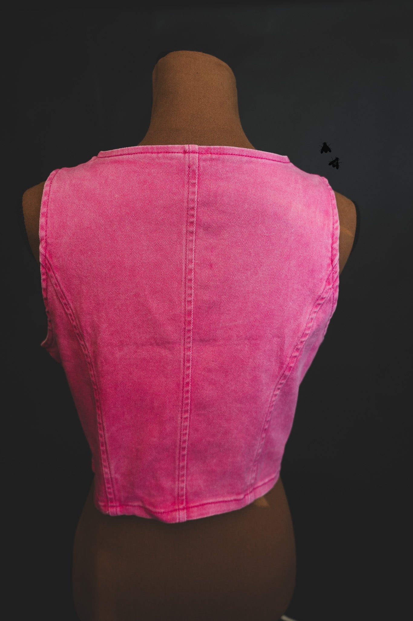 Pecos Queen * Pink Studded Vest