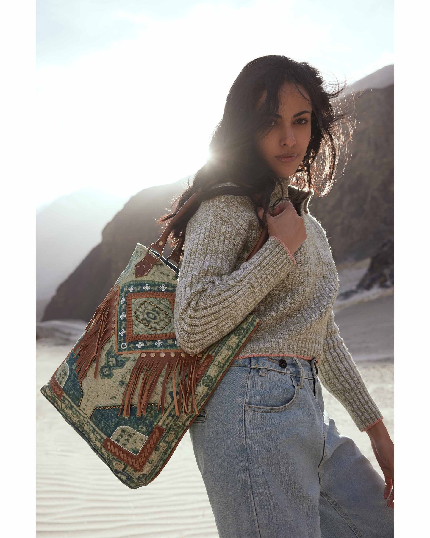 Myra Angelica Accent Tote Bag