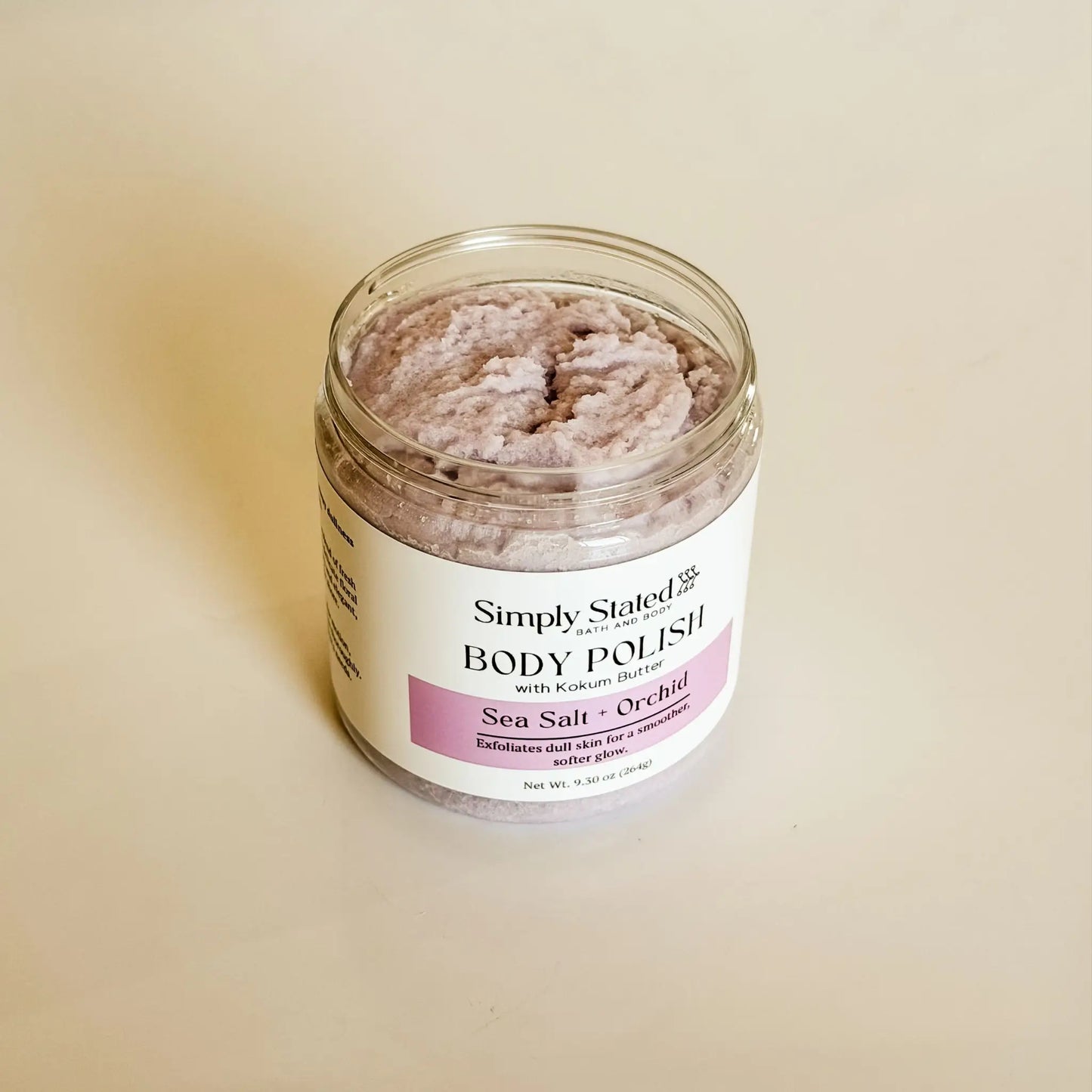 Simply Stated Sea Salt + Orchid Body Polish