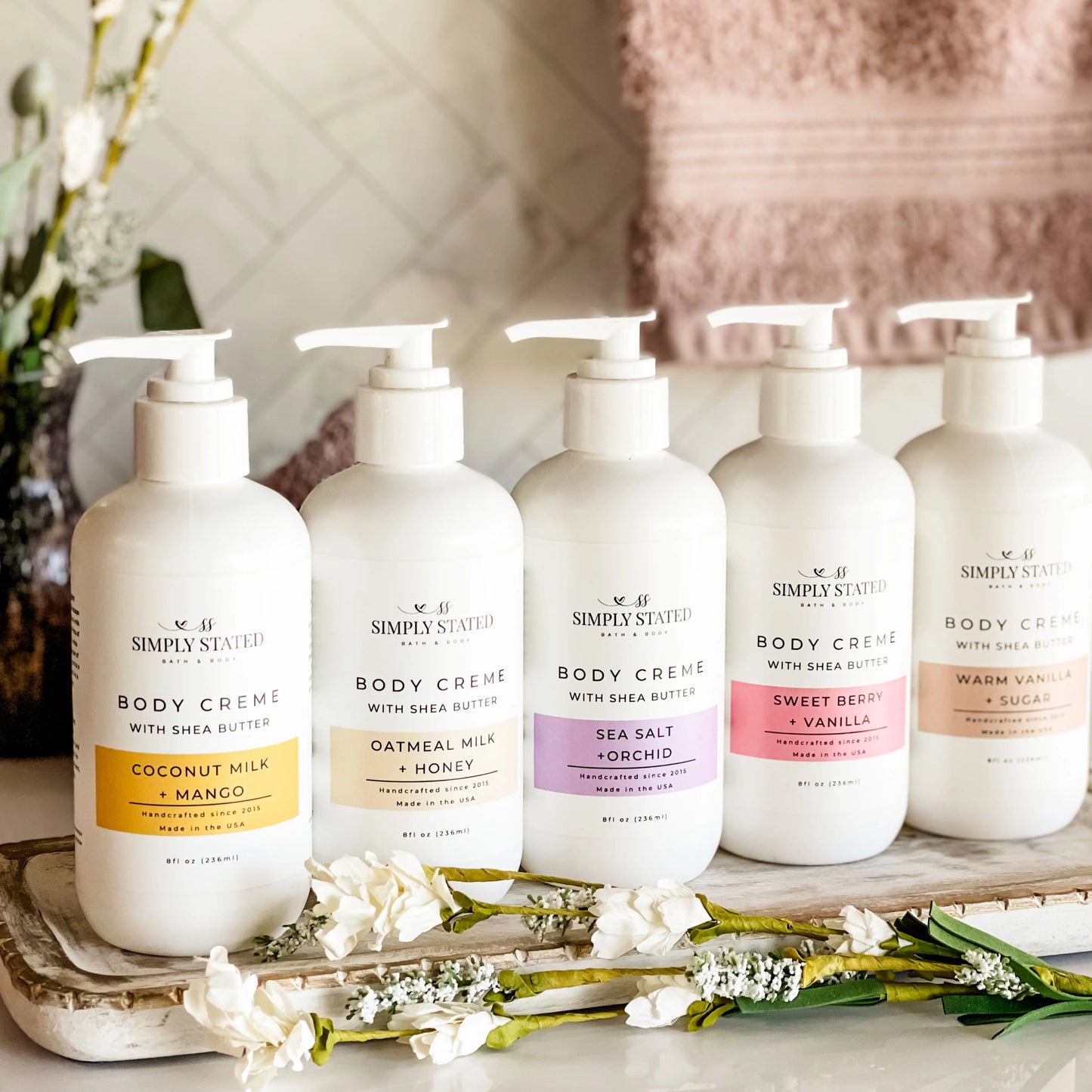 Simply Stated Sea Salt + Orchid Body Creme