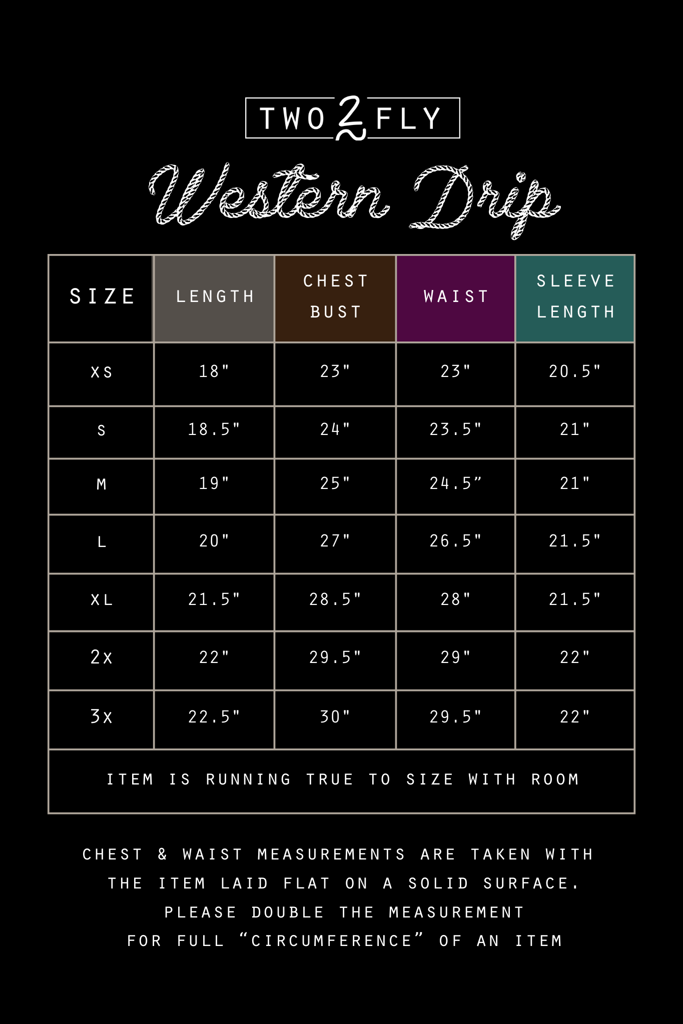 Western Drip L/S Crop