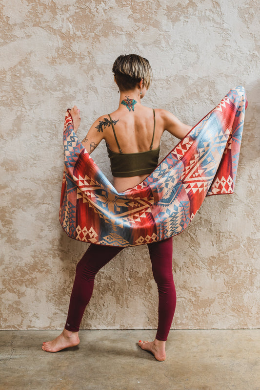 Yoga Towel Pendleton Canyonlands by Yune Yoga