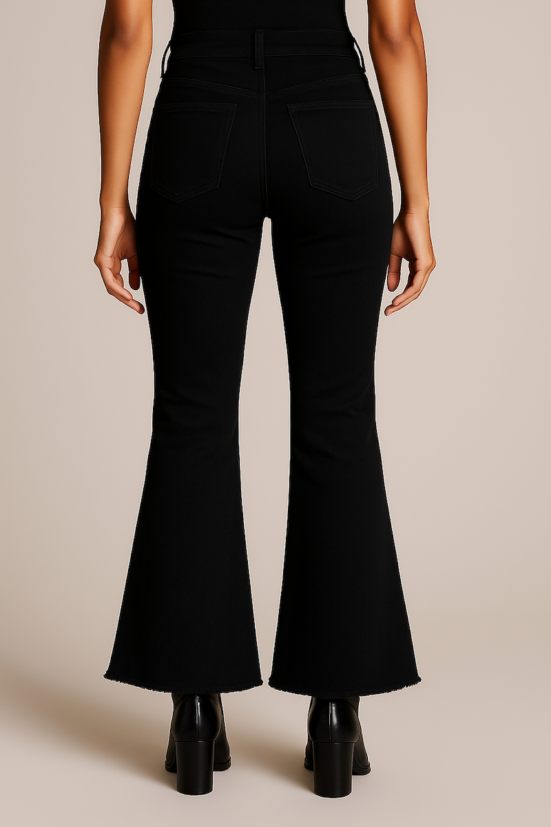 GJG Midnight Rodeo Rhinestone Flare Jeans – Made in the USA