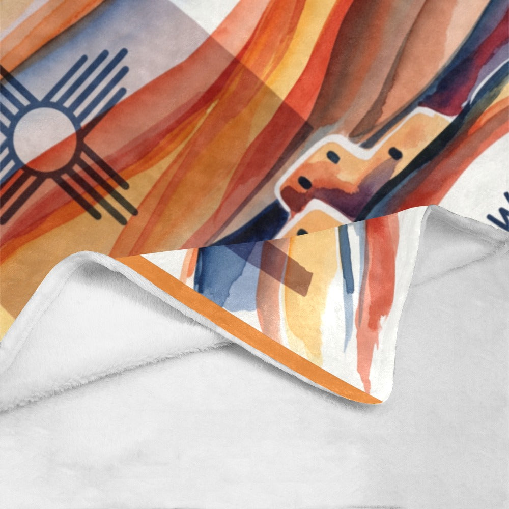 New Mexico Throw Ultra-Soft Micro Fleece Blanket 60" x 80" Made in America