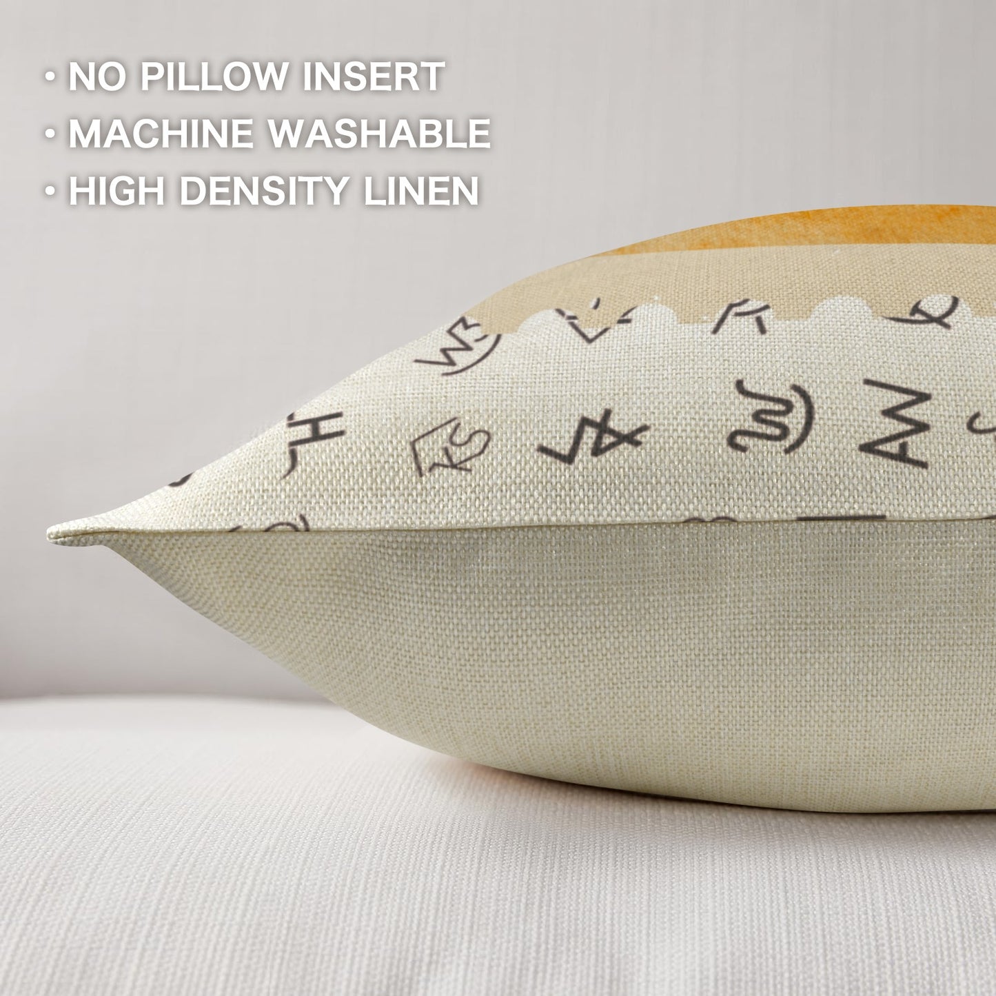 Baha Ranch Vintage Rodeo Stamp Throw Pillow Made in America