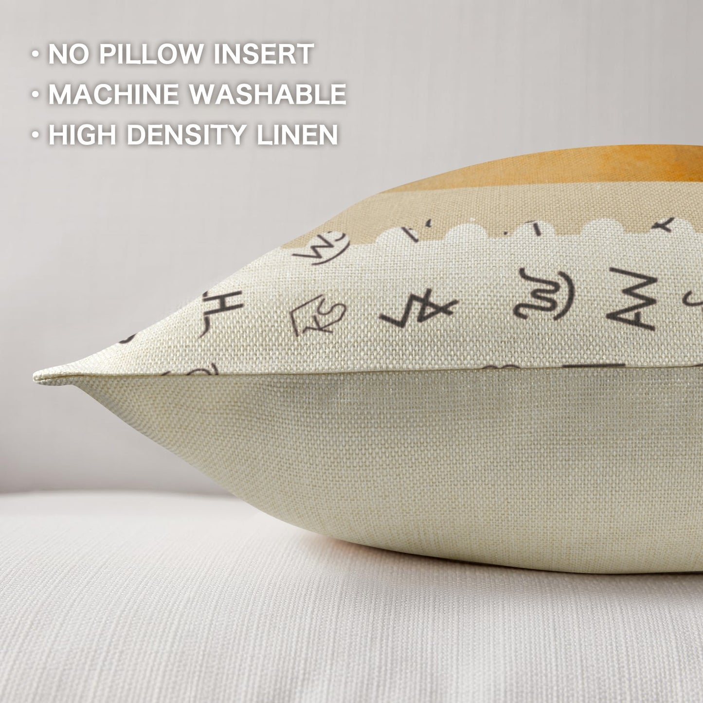 Baha Ranch Vintage Rodeo Stamp Throw Pillow Made in America