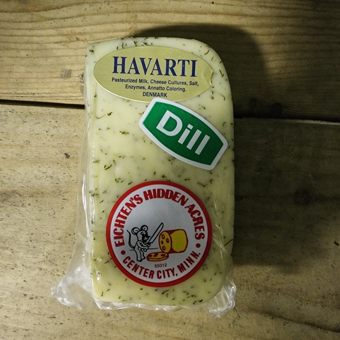 Eichtens Cheese Havarti Dill Cheese 1/2#