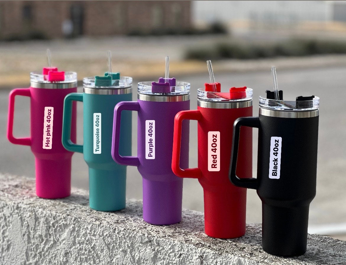 Alamo Saddlery 40oz Leather Tooled Tumbler Wrappers