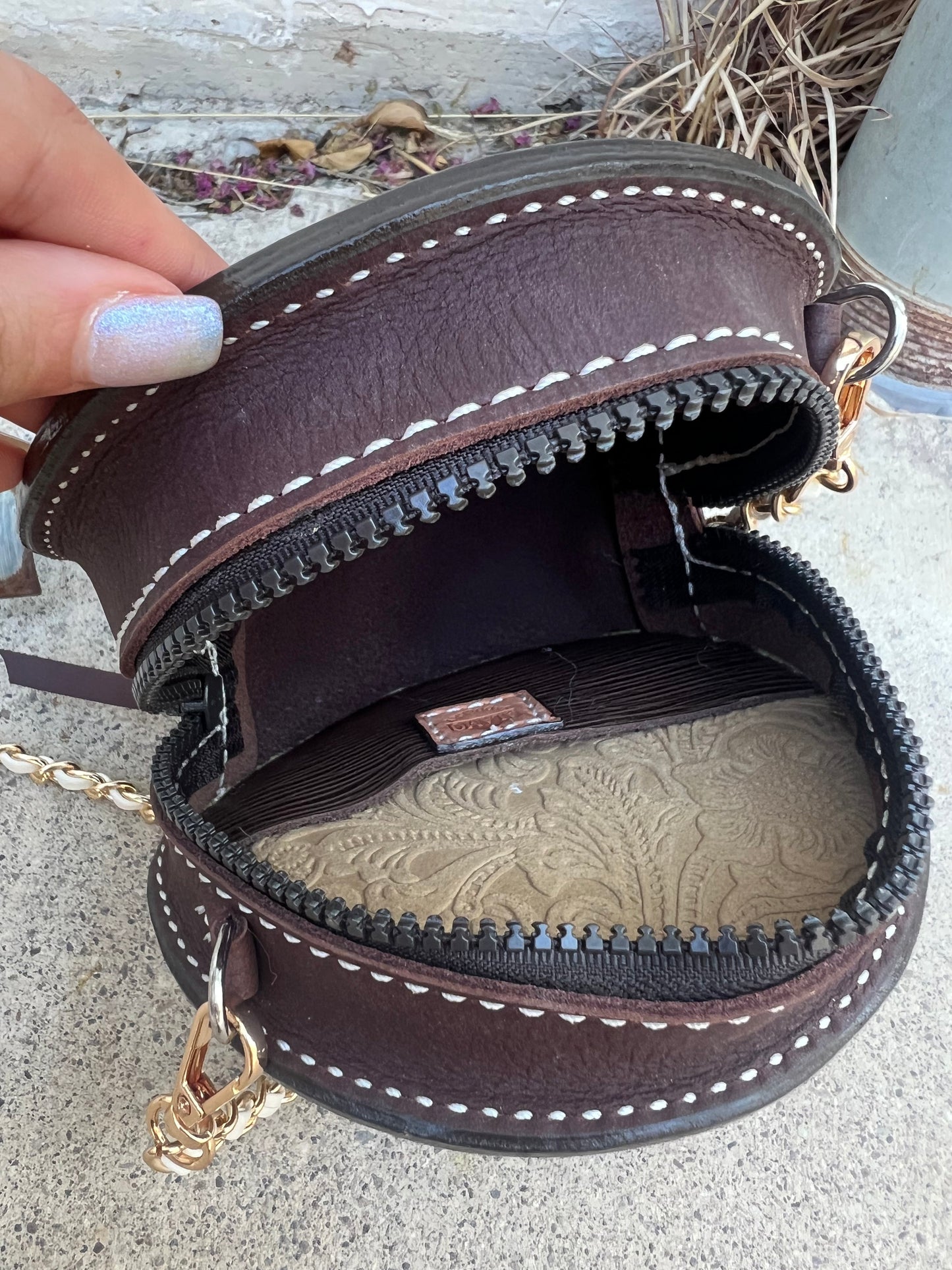 Alamo Saddlery The Country Girl Coin Bag - Red Rose