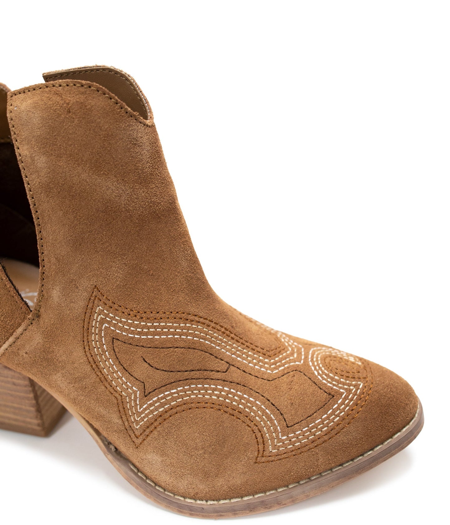 Naught Monkey Journee Ankle Boots in Tan