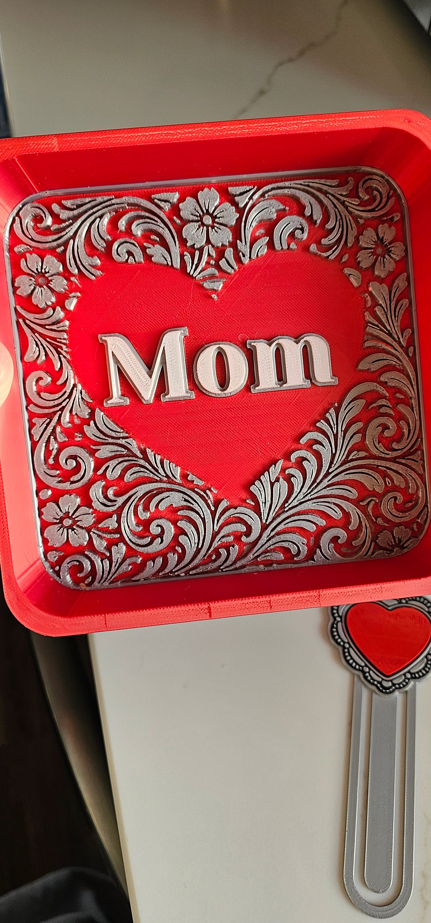 Baha Ranch 3D Deluxe Mom Gift Set Mother's day Tray Keychain Pin Bookmark